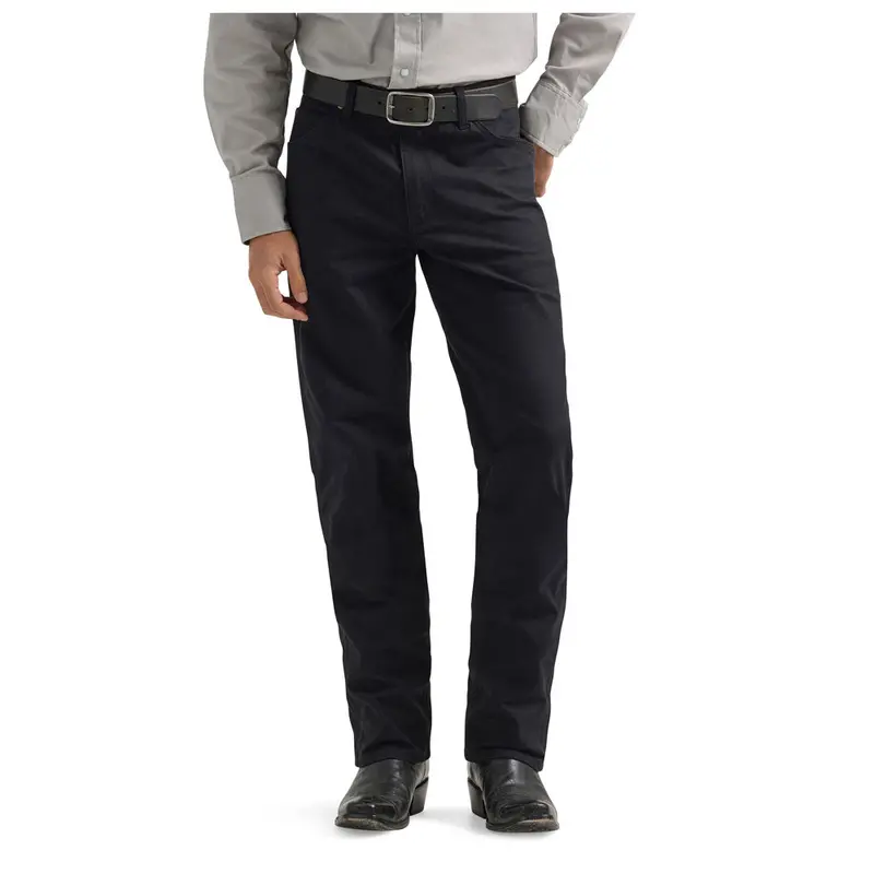 112361551 Wrangler Men's Cowboy Cut Tough Comfort Premium Performance 47 Regular Fit Jean - Caviar 1