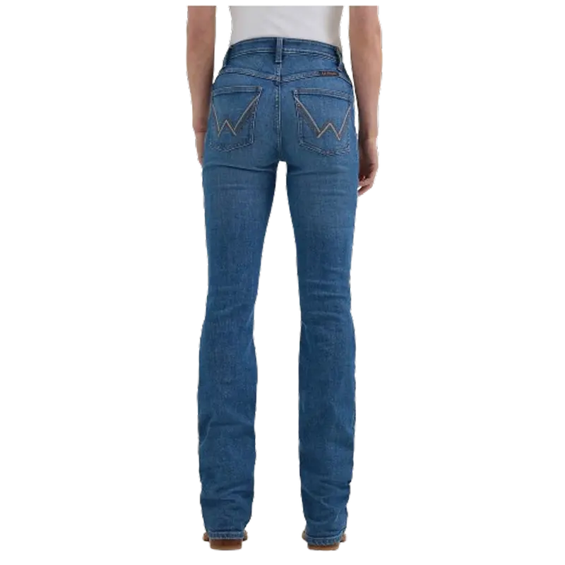 112364571 Wrangler Women's The Ultimate Riding Jean Mid Rise Willow Bootcut - Aubree 1