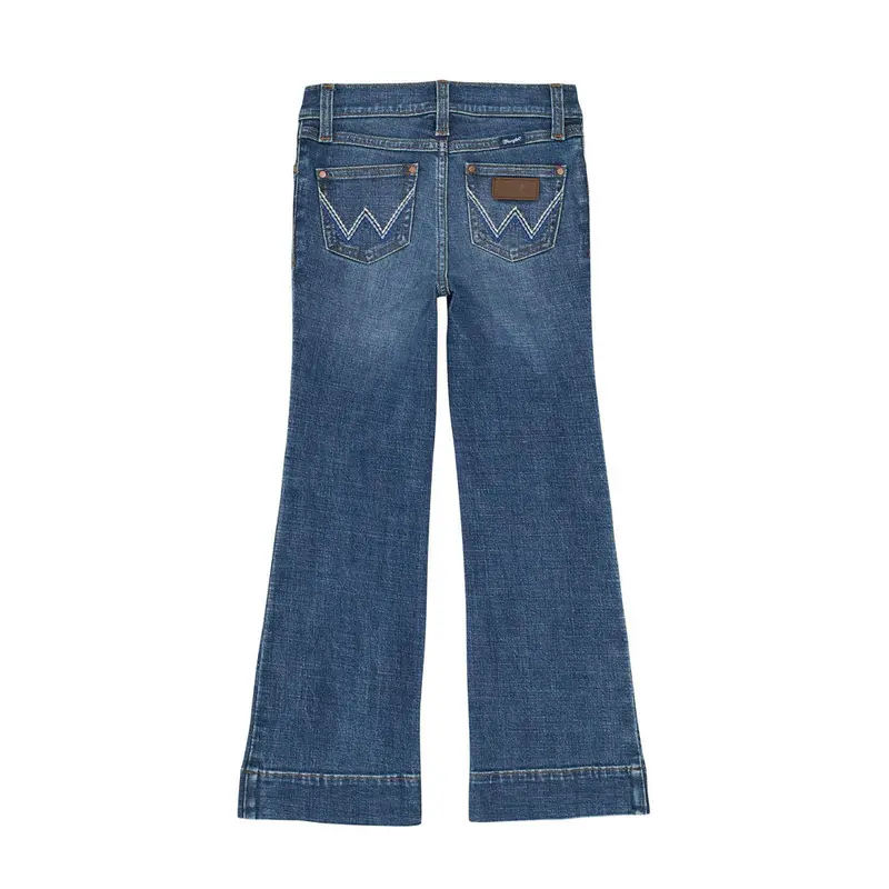 112367504 Wrangler Girls' Western Trouser Jean - Wren 1