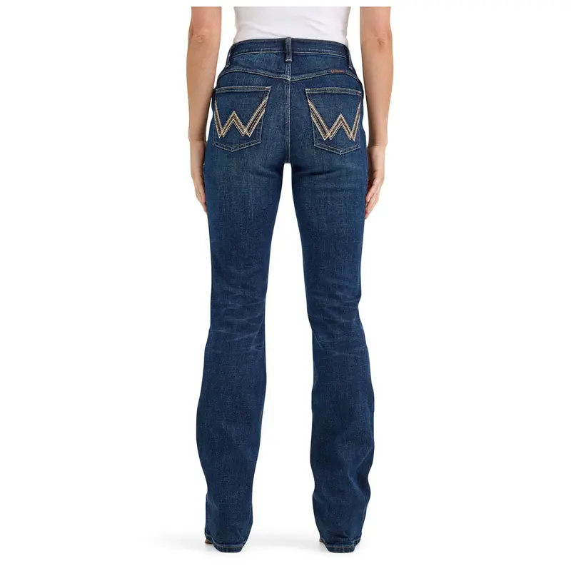 112367763 Wrangler Women's The Ultimate Riding Jean Mid Rise Willow Bootcut - Andrea 1