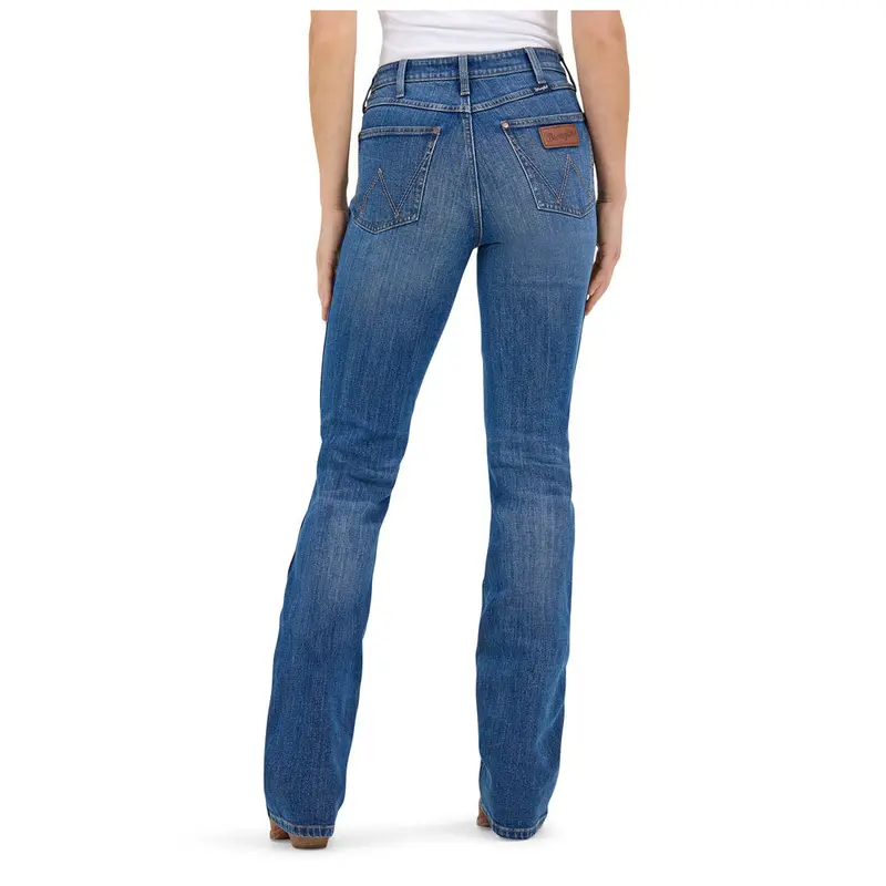 112371908 Wrangler Women's Retro Bailey High Rise Bootcut Jean - London 1