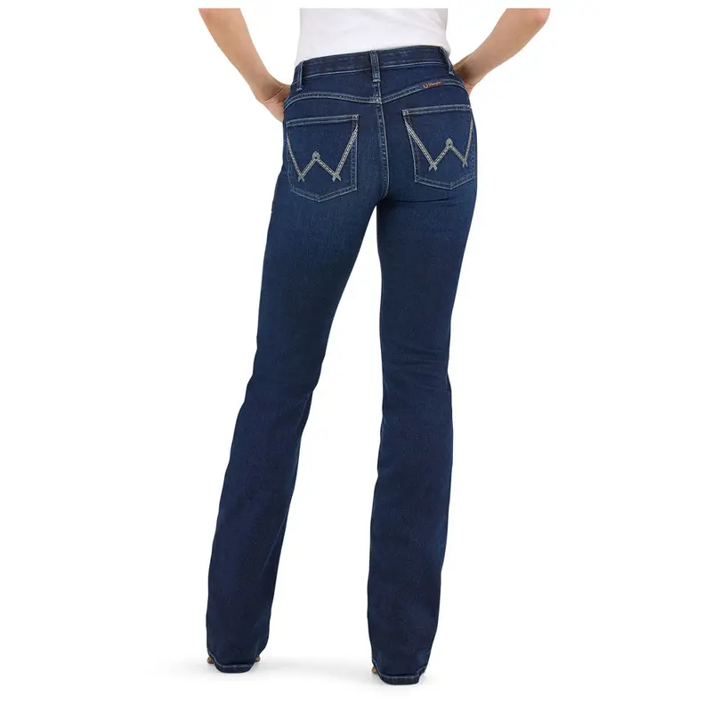 112371946 Wrangler Women's Willow The Ultimate Riding Jean Mid Rise Bootcut Jean - Jayla 1
