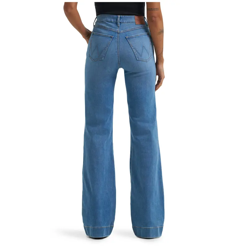 112374972 Wrangler Women's Bespoke High Rise Trouser Jean - Bristol 1