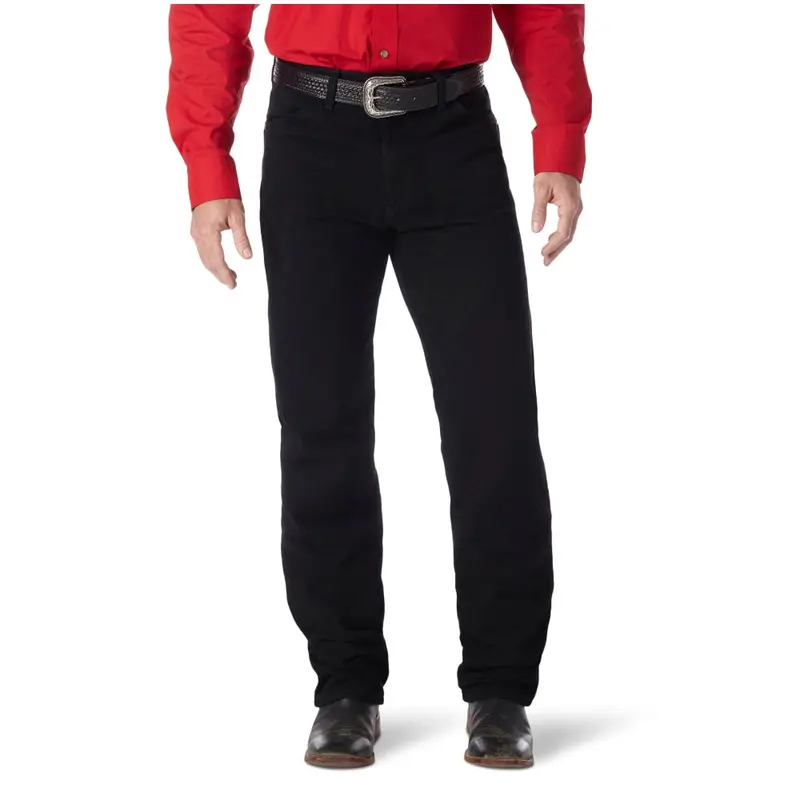 13Mwzwk Wrangler Men's Cowboy Cut Original Fit Jeans - Shadow Black 1
