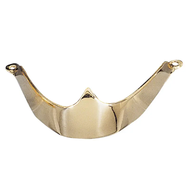 14118 Brass Cowboy Boot Polished Brass Toe Cap Tips 1
