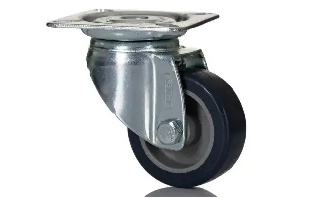 1470Pao050p40 - 40Kg Swivel Plate 50Mm Polyurethane 1