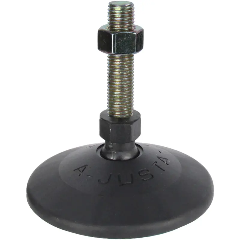 20/125/M16/65 - 1100 Kg 125Mm X M16 Zinc Plated Levelling Feet 1