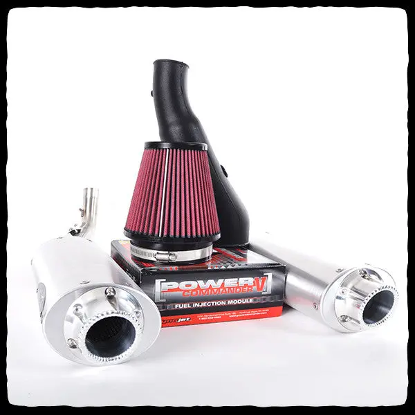 2006-2014 Yamaha Raptor 700 Big 3 Package (Dual Exhaust-Pc6-Fuel Customs Intake) 1