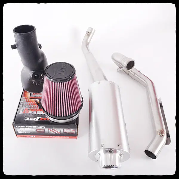 2015-2022 Yamaha Raptor 700 Big 3 Package (Single Exhaust System-Pc6-Fuel Customs Intake) 1
