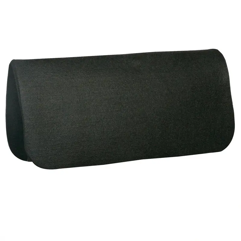 20444 Dura-Tech® Miracle Felt Liner Saddle Pad 5/8 Inch- Black 1