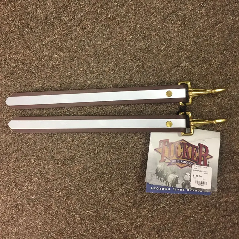 208 Tucker Reflective Strips - Snaps On Your Tack 1