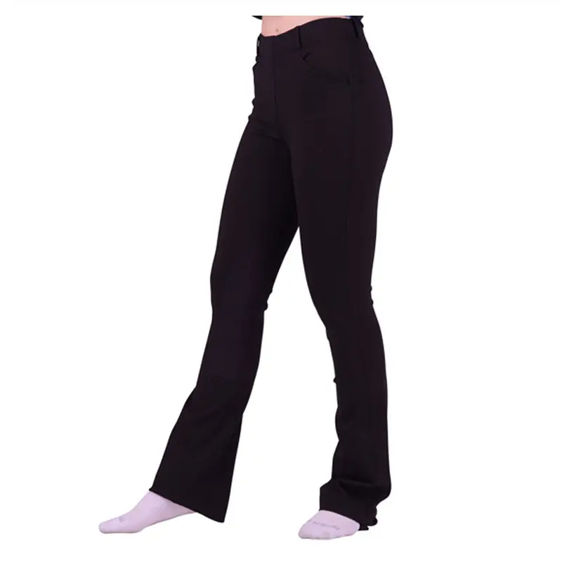 209435 Rhc Ladies Western Bootcut Perfect Showmanship Pant - Black 1