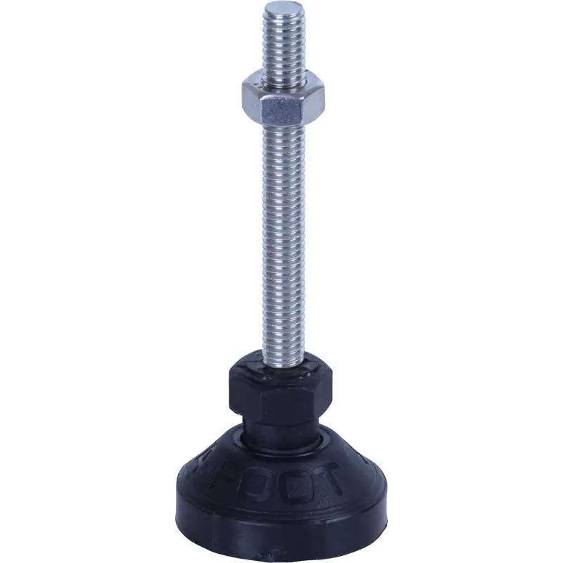 21/40/M8/80 - 350 Kg 40Mm X M8 Stainless Steel Levelling Feet 1