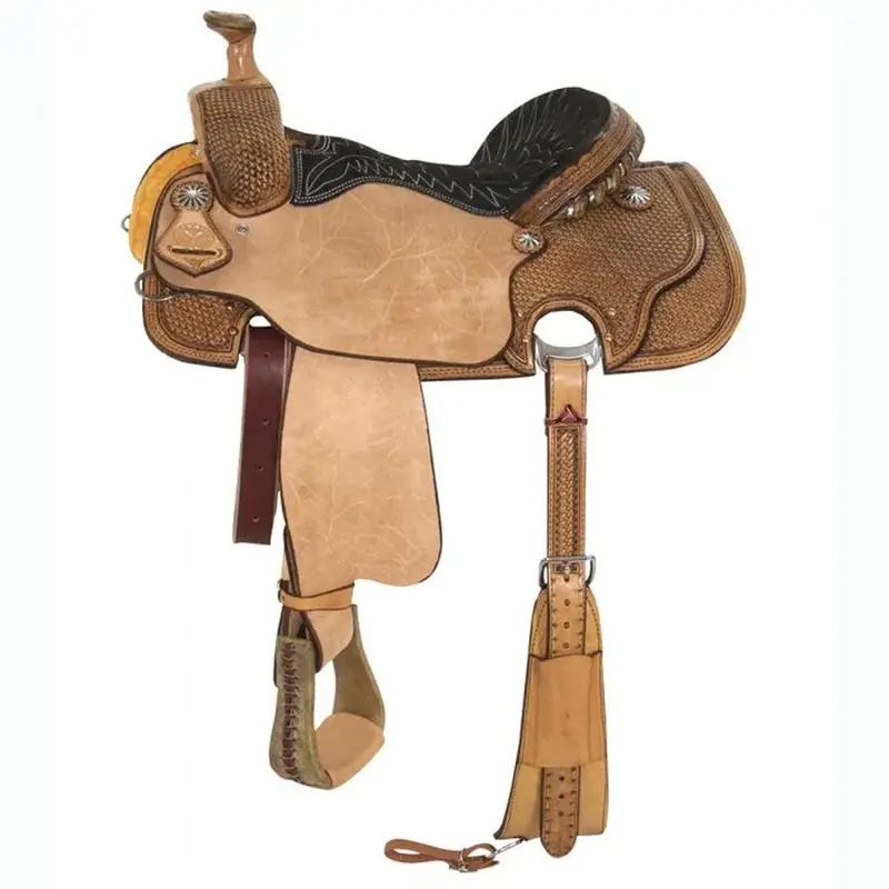 2164-2506-05 Circle Y Cheyenne All Around Saddle 15 Inch Wide Tree 1