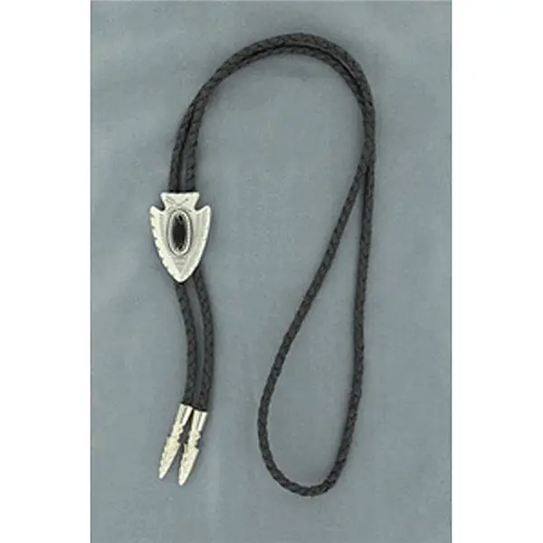22120 Double S Adult Arrowhead Bolo Tie 1