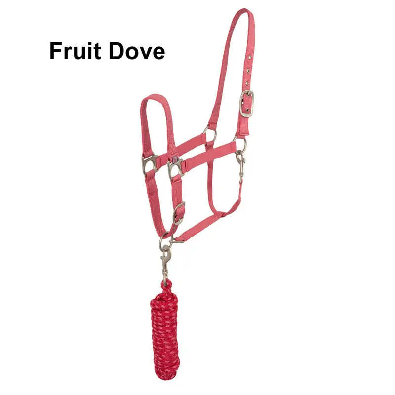 22Bspu8 Horze Rose Tonique Halter 1