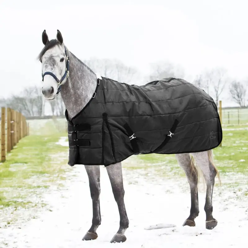 24572 Horze Nevada Medium Weight Stable Blanket 200G - Black 1