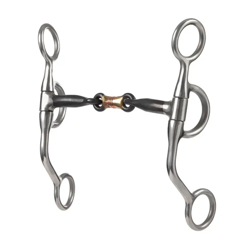 25-5880 Weaver Professional Sweet Iron Three-Piece Mouth Argentine 5" Bit 1