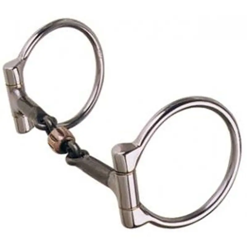 252 Reinsman Offset Dee Snaffle Bit 1
