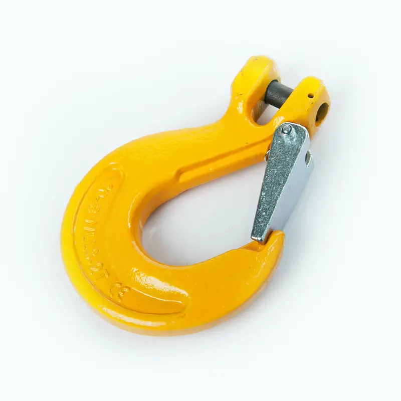 25372 2000Kg 2T 7/8Mm Clevis Sling Hook W/ Safety Catch Grade 80 1