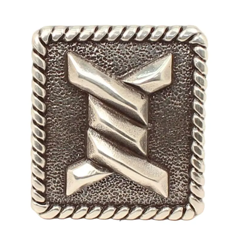 28078 Double S Scarf Slide Barbwire 1