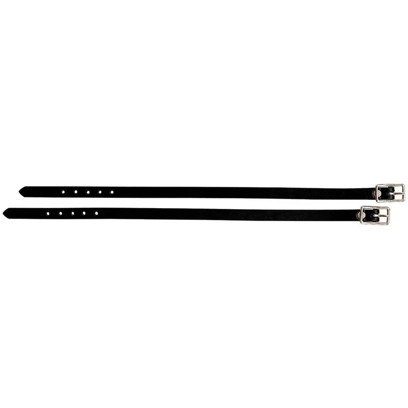 30-0738 Weaver Leather English Spur Straps Black 1/2 Inch 1