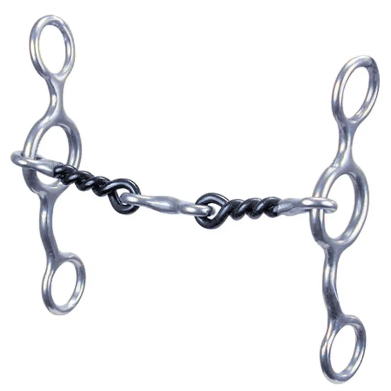 348 Reinsman Junior Cow Horse Bit Sweet Iron 5 Inch Stage B 1
