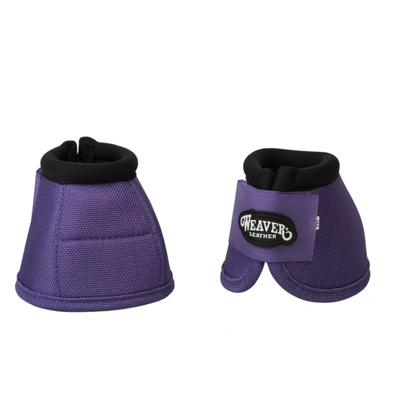 35-4277-S16 Weaver No-Turn Bell Boots - Grape Large 1