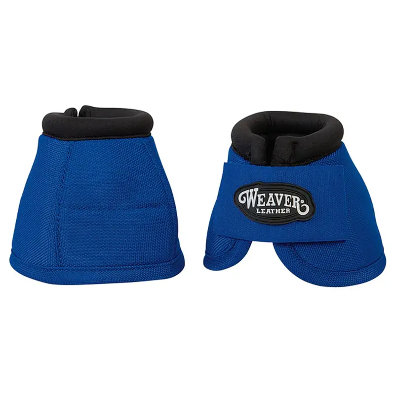 35-4277-S2 Weaver No-Turn Bell Boots - Blue Large 1
