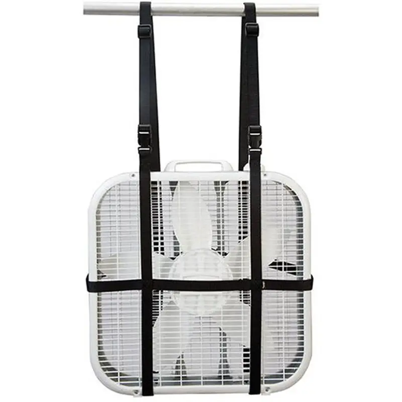 35-8130 Box Fan Holder From Weaver Leather - Black Nylon 1
