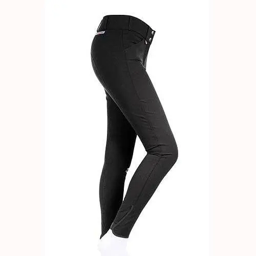 36479-Bl Horze Women's Grand Prix Full Seat Breeches - Black 1