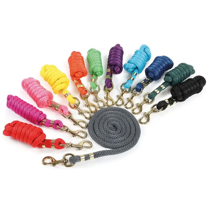 388 Shires Topaz Lead Rope Poly Great Colors! 1