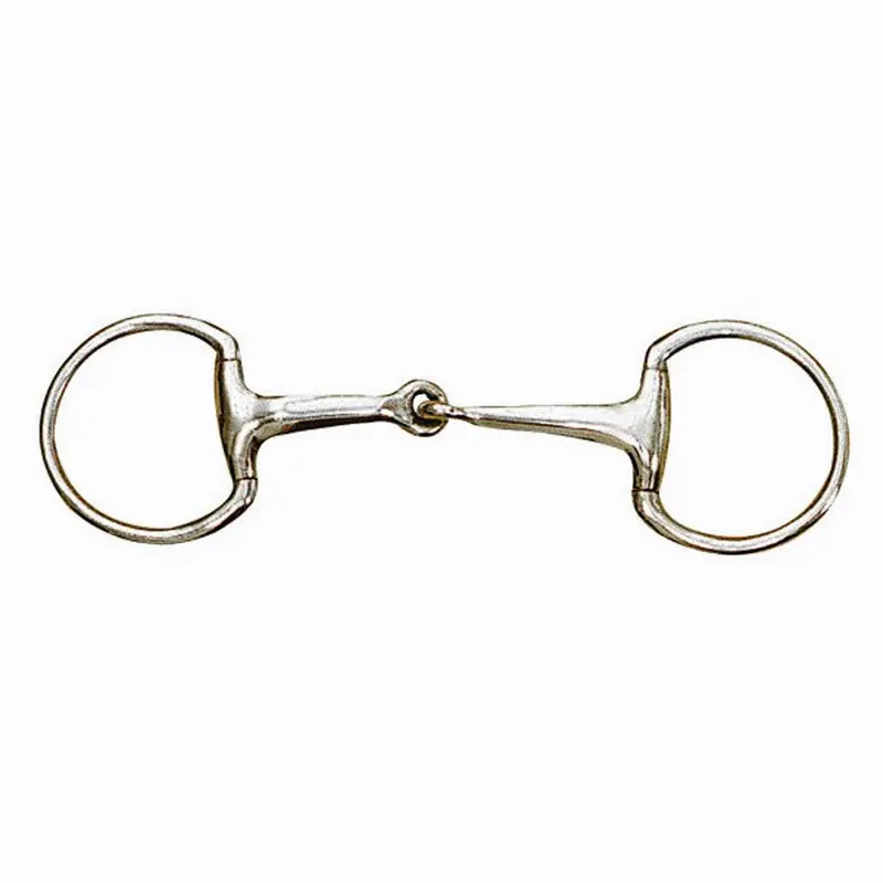 405895 Centaur® Hollow Medium Weight Eggbutt Snaffle Bit 1
