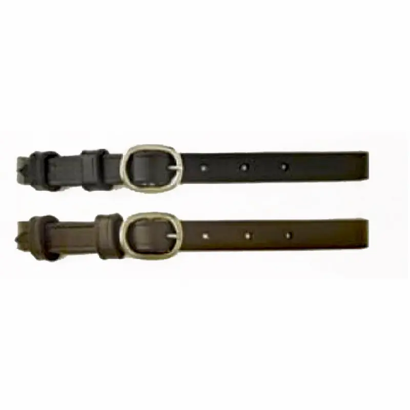 407363 Camelot Ladies Leather English Spur Straps 1