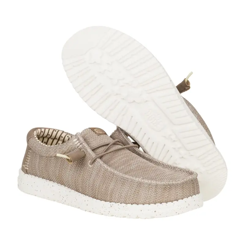 41898-265 Hey Dude Men's Wally Sox Comfort Shoe - Tan 1