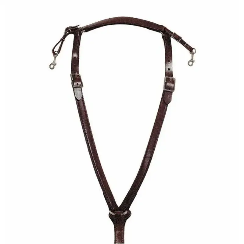 4283-0011 Circle Y Trail Cob Classic Over Neck Breast Collar 1