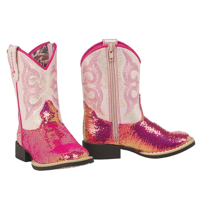 443004730 Twister Krissy Toddler Western Boot - Pink 1