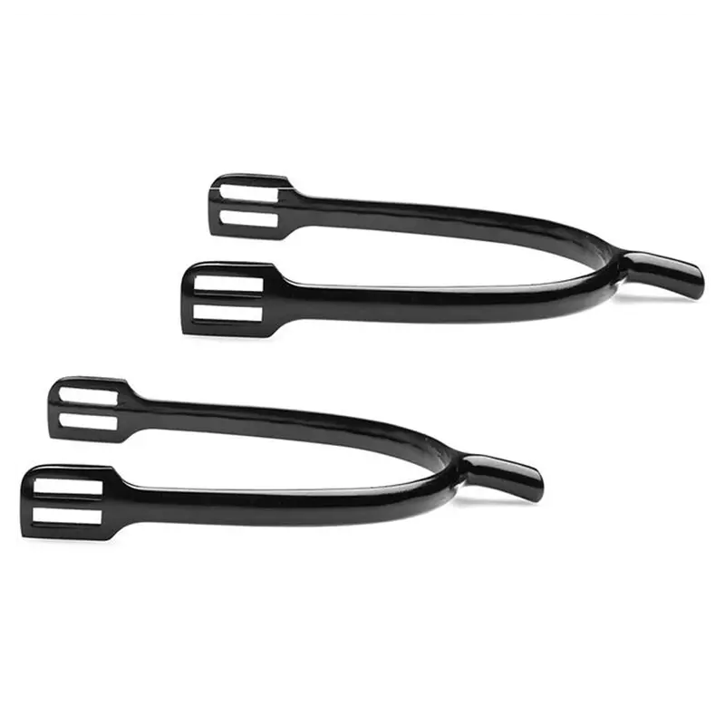 453721 Centaur Ladies Schooling Spurs - Black 1