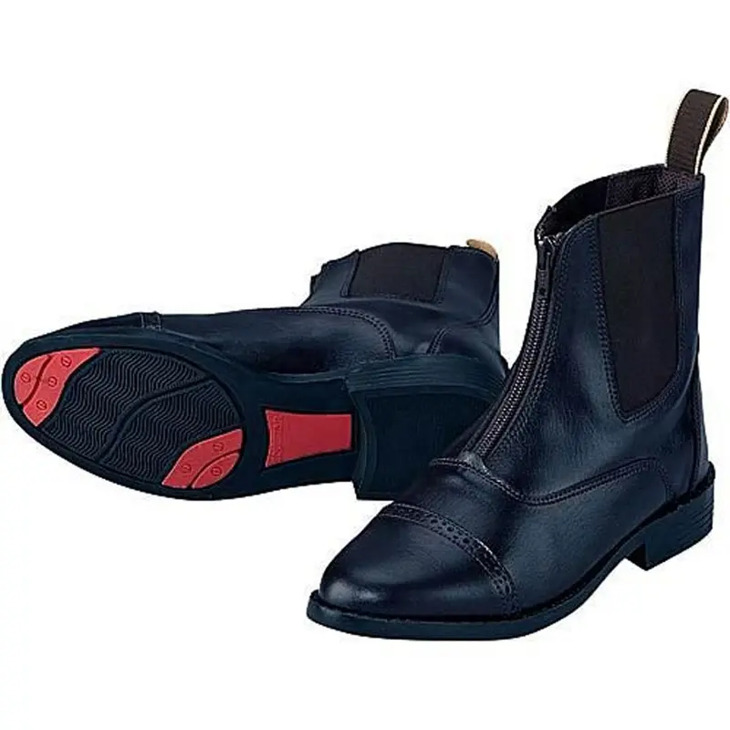 467519 Equistar Children's All Weather Synthetic Zip Paddock Boot 1