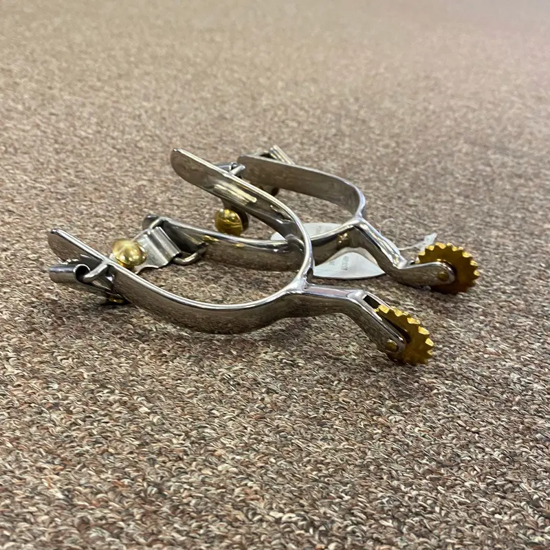 469192 Centaur Ladies Western Roweled Spurs 1