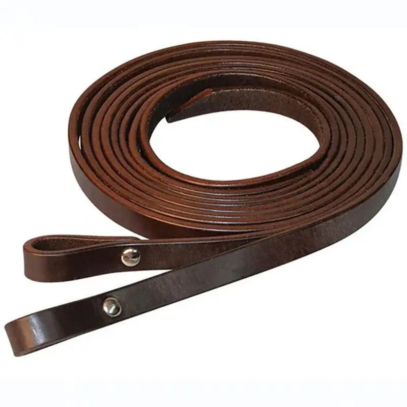 4775-0001 Circle Y 7 Foot Western Split Reins - Walnut 1