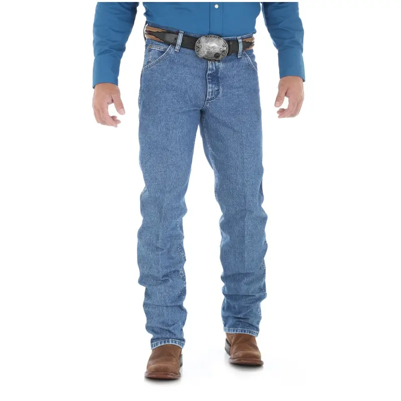 47Mwzsw Wrangler Men's Premium Performance Cowboy Cut Jeans - Stone Wash 1