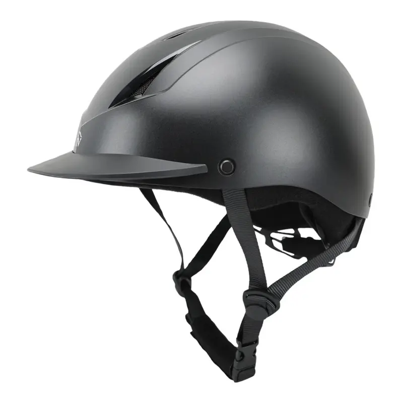480100 Ovation Sphero Black Matte Riding Helmet 1