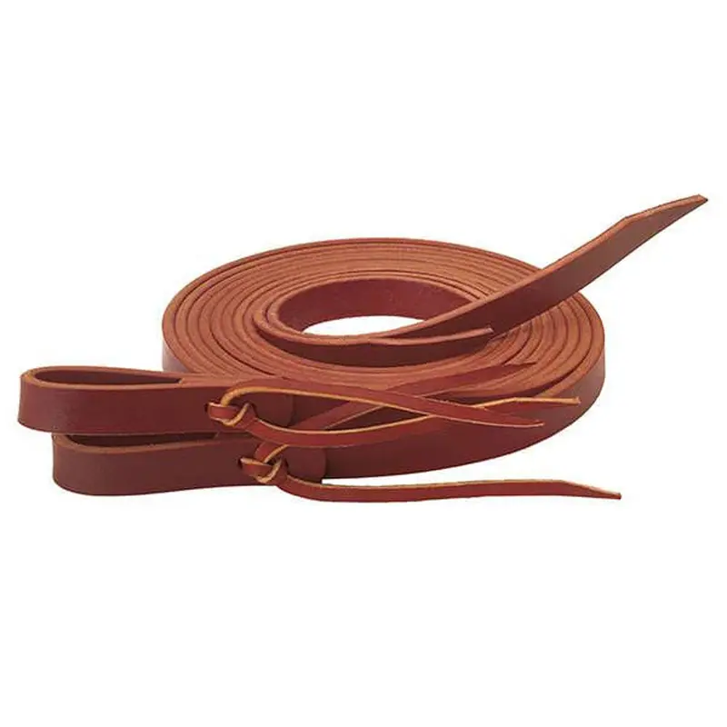 50-1647 Weaver Leather 1/2"X8' Burgundy Latigo Split Reins 1