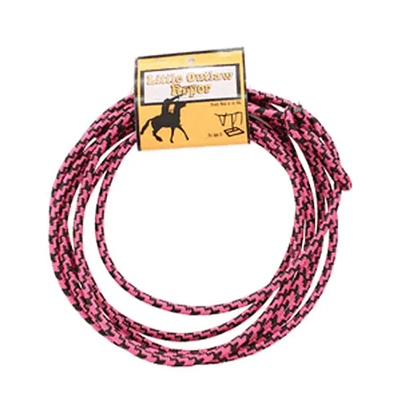 5010329 Little Outlaw Pink & Black Western Rope By M& F Products 1