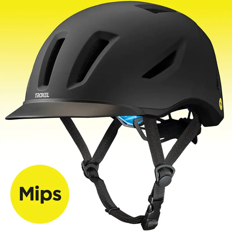 54035-40-700 Troxel Terrain Mips® Technology Helmet - Black Duratec 1