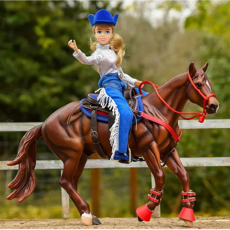 563 Breyer Traditional Cowgirl Cassidy 1