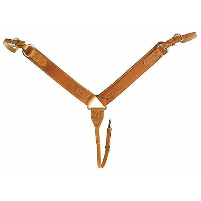 565 Tory Leather Heavy Harness Latigo Leather Breastcollar 1