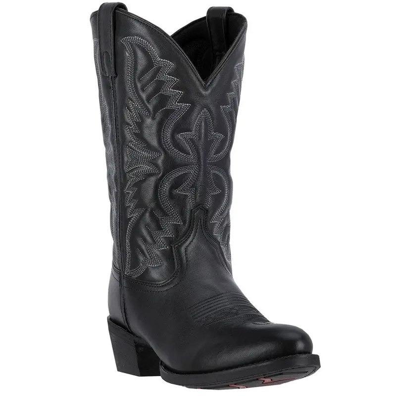 68450 Laredo Men's Birchwood Western Cowboy Boot Black 1
