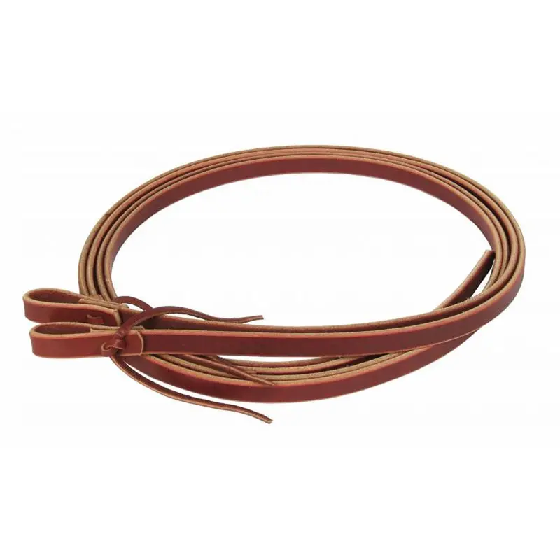 7061Bur Professionals Choice Burgundy Latigo Split Rein Waterloop 7 Ft 1